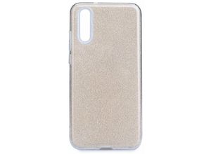 4251678472033 - Markenlos - cofi1453 Forcell Shining Silikon Hülle Cover Bumper Zubehör kompatibel mit Huawei P40 Lite e Schutzhülle Soft Case Schutz Motiv in Gold