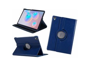 4251678475119 - cofi1453 360 Schutz Tablet Cover kompatibel mit HUAWEI MEDIAPAD M6 108 ZOLL Tasche Hülle Tabletschale Bumper Case Etui Rotierbar mit Ständer Blau