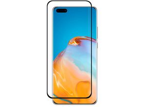 4251678477021 - cofi1453® 5D Schutz Glas Folie kompatibel mit HUAWEI P40 PRO Curved Panzer Folie Vollständig Klebend und Abdeckung