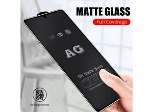 4251678495995 - 5D Curved MATT Panzer Schutz Folie Vollständig Klebend und Abdeckung 9H Tempered Glas Displayschutz kompatibel mit Galaxy A10 (A105F)