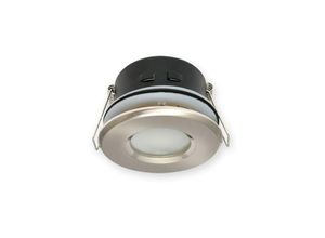 4251678498781 - IP44 Deckenleuchte Einbaurahmen Wasserdicht Einbaustrahler Lampe Spot Einbau Leuchte Rund Satin aus Aluminium - Led Line