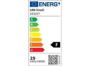 4251678498828 - Led Line - E27 25W led Leuchtmittel sehr helle Lampe Neutralweiß 4000K A95 2500 lm Leuchtmittel ersetzt 150W Glühbirne 280° Abstrahlwinkel