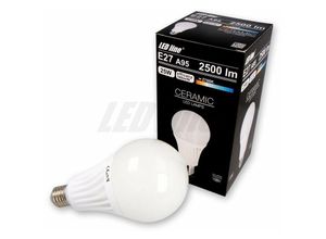 4251678498835 - Led Line - E27 25W led Leuchtmittel sehr helle Lampe Warmweiß 2700K A95 2500 lm Leuchtmittel ersetzt 150W Glühbirne 280° Abstrahlwinkel