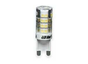 4251678499009 - Led Line - G9 led 3er Pack Leuchtmittel 4W Kaltweiß 350 Lumen Stiftsockel smd Energiesparlampe Glühbirne Glühlampe sparsame Birne