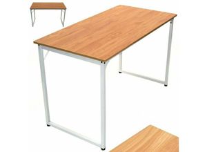 4251679717225 - Apex - Schreibtisch Computertisch Bürotisch pc Tisch 120x60cm Arbeitszimmer 57053