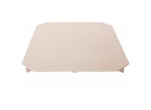 4251682228886 - Beliani - Podest für Wasserbettmatratzen MDF-Platte für Betten 140 x 200 cm Schlafzimmer