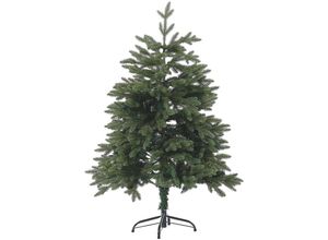 4251682244374 - Beliani - Weihnachtsbaum 120 cm Grün aus Kunststoff mit Ständer Weihnachtszeit  Weihnachten  Wohnzimmer Modern