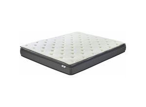 4251682250139 - Beliani - Doppelter Schaum Memory Foam Matratze 180 x 200 cm Bambusbezug Viskoelastisch Hard Härtegrad Schlafzimmer