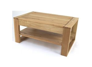 4251684206769 - Couchtisch pablo Beistelltisch Eiche Massivholz höhenverstellbar ca 100 x 45  4251684206769 - Couchtisch pablo Beistelltisch Eiche Massivholz höhenverstellbar ca 100 x 45
