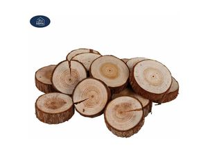 4251699808194 - Buri - 5-6cm Holz-Dekoscheiben zum Basteln Holzscheiben Baumscheiben Bastelholz Dekomaterial