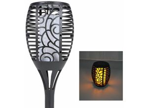 4251699815352 - Led Solar Gartenfackel Flamme Gartenlaterne Solarleuchte Gartendeko Wegeleuchte - Buri