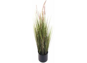 4251699818711 - Buri - Künstliches Pampas-Gras 90cm Dekogras Grashalm Kunstpflanze Zimmerpflanze