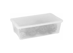 4251699821360 - Jelenia Plast - Klarsichtbox 33x20x11cm Aufbewahrungsbox Allzweckbox Spielzeug Stapelbox Plastik