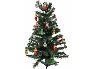 4251699824965 - Buri - Glas-Weihnachtsbaumanhänger 20er-Set 5cm Christbaumschmuck Weihnachtsbaumkugeln