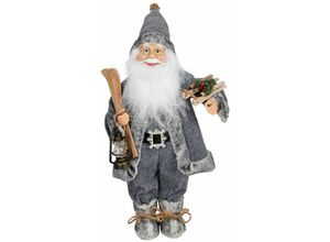 4251699825467 - Buri - Deko-Weihnachtsmann 60cm Grau