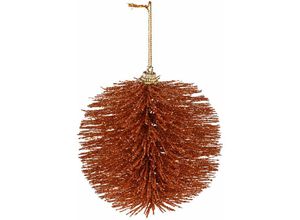 4251699827805 - Buri - Weihnachtsbaumdeko Bürste Anhänger Baumschmuck Christbaumkugeln ø 8cm Glitzer