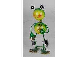 4251699831895 - Buri - Frosch Gartenstecker Metall- Gartendekoration Gartenfigur Pflanzenstecker Frog