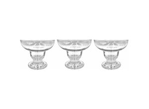 4251699833806 - Buri - 3er-Set Eisbecher aus transparentem Glas Eisschale Dessertschale Dessertbecher