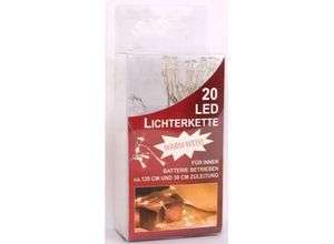 4251699839693 - Buri - 24x Lichterkette Micro led Außenbeleuchtung Innenlampen Dekoration Garten Party