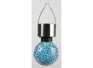 4251699844079 - Buri - 24x Solar Hängeleuchte Mosaikball led Garten Lampen Beleuchtung Außen Dekoration