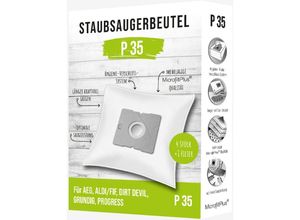 4251699860536 - Buri - 5x 4 Stück Staubsaugerbeutel P35 fif KS-5123 Faltschachtel 20 Stück