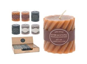 4251699872676 - 24x Buri Stumpenkerzen Gedreht Tischdekoration Teelichter Leuchten Beleuchtung