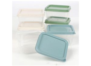 4251699879385 - Buri - 24x Vorratsdosen 6er Set Deckel Gefäß Box Behälter Aufbewahrung Kekse Reis 4251699879385 - Buri - 24x Vorratsdosen 6er Set Deckel Gefäß Box Behälter Aufbewahrung Kekse Reis