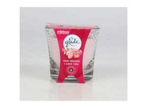 4251699892964 - 6x glade Duftkerzen 129g von Herzen im Glas frische Raumdüfte für den Innenraum oder als Dekoration angenehmes Aroma gegen Gerüche Duft für Räume