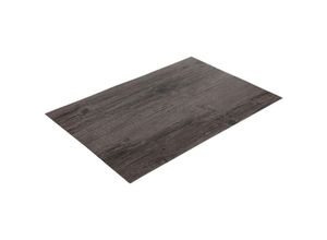 4251699894746 - Buri - Platzset 455x305cm Holzoptik Platzdeckchen Tischmatte Platzmatte Untersetzer Tischdecke Tischschutz pvc Matte - dunkel