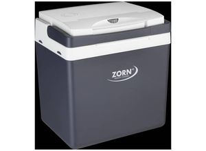 4251702500817 - ZORN Z 26 LNE AC DC Kühlbox EEK E (A - G) Thermoelektrisch 12 V 230 V AC Weiß Schwarz 25 l -17 °C