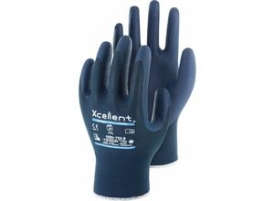 4251729206396 - Handschuhe XC18002 Nylon mit Nitril 9 - Xcellent