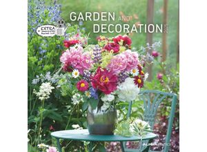 4251732340636 - Garden & Decoration 2025 - Broschürenkalender 30x30 cm (30x60 geöffnet) - Kalender mit Platz für Notizen - Garten - Bildkalender - Gartenkalender