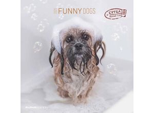 4251732340810 - Funny Dogs 2025 - Broschürenkalender 30x30 cm (30x60 geöffnet) - Kalender mit Platz für Notizen - Hunde - Bildkalender - Wandkalender - Hundekalender