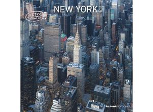 4251732340933 - Alpha Edition - New York 2025 Broschürenkalender 30x30cm Wandkalender mit Platz für Notizen und Termine Bilder amerikanischen Metropole Monatsüber