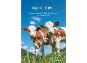 4251732341039 - Edition - Kleine Freunde 2025 Bildkalender 237x34cm Wandkalender mit Platz für Notizen und vielen Infos Bilder von Freunden deutsches Kalen