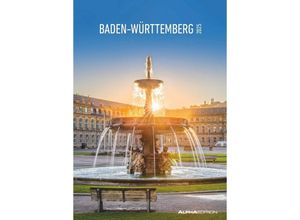 4251732341183 - Edition - Baden-Württemberg 2025 Bildkalender 237x34cm Wandkalender mit Platz für Notizen und vielen Infos Bilder aus dem Bundesland deutsc