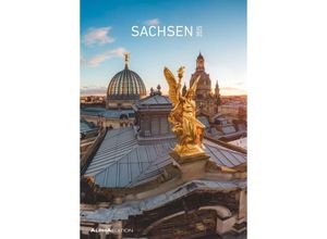 4251732341206 - Alpha Edition - Sachsen 2025 Bildkalender 237x34cm Wandkalender mit Platz für Notizen und vielen Zusatzinformationen Bilder aus dem Bundesland de