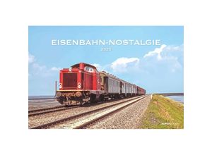 4251732342203 - Alpha Edition - Eisenbahn-Nostalgie 2025 Bildkalender 495x33cm Kalender mit hochwertigen Motiven für jeden Monat Feiertage DE AT CH FR IT NL und i