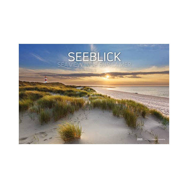 4251732343392 - Bildkalender 103680 Seeblick 1 Monat   1 Seite 495x34cm 2025 4251732343392 ALPHA EDITION