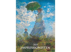 4251732344061 - Edition - Impressionisten 2025 Bildkalender 42x56cm Kalender mit hochwertigen Kunstabbildungen für jeden Monat internationales Kalendarium W