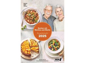 4251732399122 - Becker Joest Volk - Kochen mit Martina und Moritz 2025 237x34cm Wandkalender der bekannten WDR-Fernsehköche einfache und köstliche Gerichte mit 2