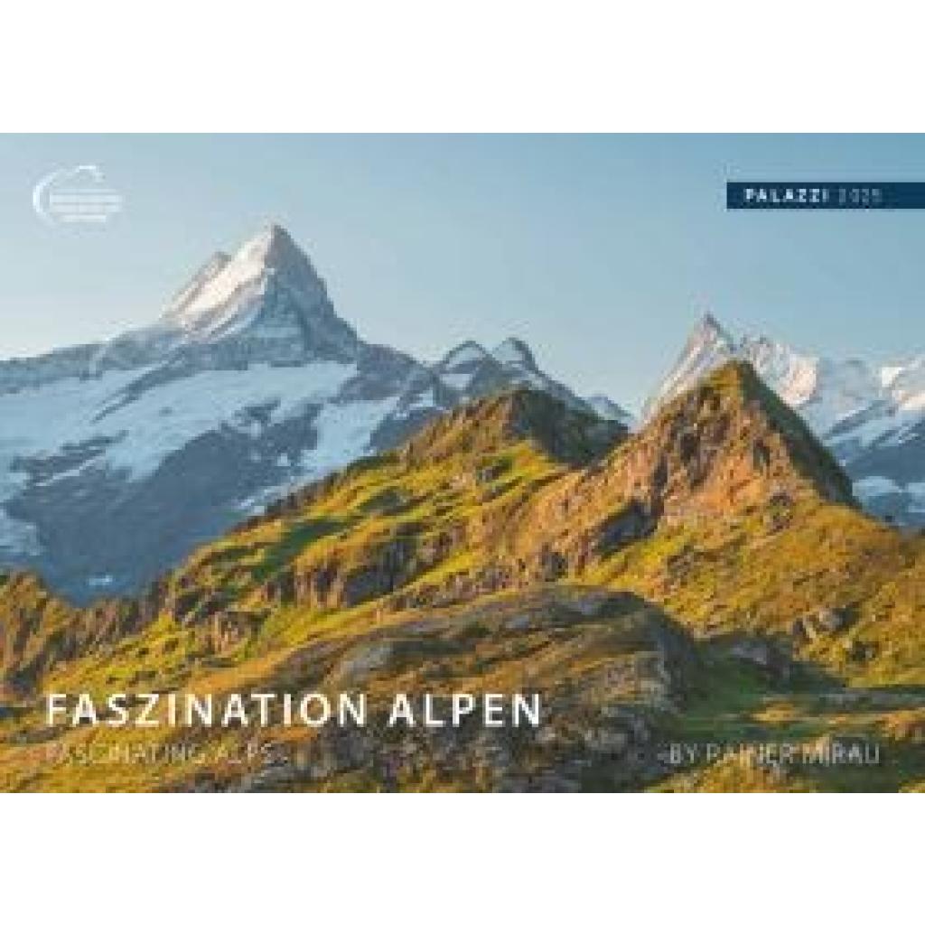 4251734300775 - PALAZZI - Faszination Alpen 2025 Wandkalender 70x50cm Posterkalender mit majestätischen Alpenlandschaften hochwertige Fotografie Erkundung der Bergwelt internationales Kalendarium