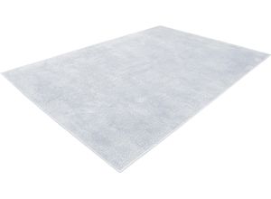 4251735609211 - Hochflor-Teppich CALO-DELUXE Vossi 111 Teppiche Gr B L 120 cm x 170 cm 40 mm 1 St blau (hellblau) Esszimmerteppiche