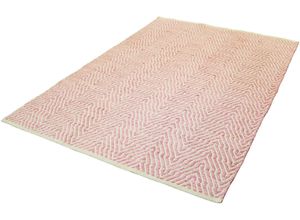 4251735612945 - Teppich CALO-DELUXE Luba 433 Teppiche Gr B L 160 cm x 230 cm 7 mm 1 St pink Baumwollteppiche