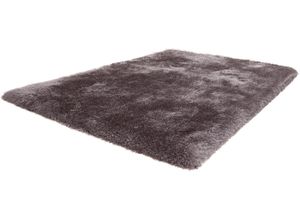 4251735613942 - Hochflor-Teppich CALO-DELUXE Giora 200 Teppiche Gr B L 120 cm x 170 cm 80 mm 1 St silberfarben Esszimmerteppiche besonders weich durch Microfaser Wohnzimmer