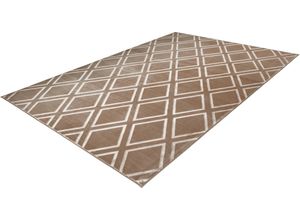 4251735626416 - Teppich CALO-DELUXE Latemar 400 Teppiche Gr B L 200 cm x 290 cm 7 mm 1 St grau (taupe) Esszimmerteppiche