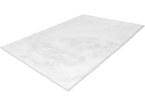 4251735628892 - Hochflor-Teppich CALO-DELUXE Vogesen 212 Teppiche Gr B L 180 cm x 280 cm 45 mm 1 St weiß Esszimmerteppiche Kunstfell Wohnzimmer