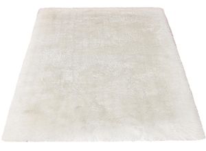 4251735643680 - Hochflor-Teppich Barin Teppiche Gr B L 80 cm x 150 cm 90 mm 1 St weiß Esszimmerteppiche besonders weicher Teppich