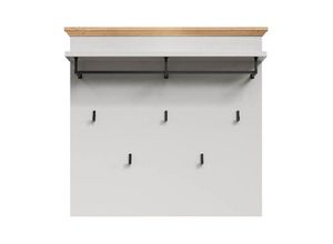 4251737600629 - Ebuy24 - Landside Wandgarderobe Panel grau - Grau