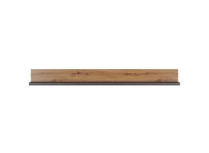 4251737625738 - Wandboard Follow Regale Gr B H T 180 cm x 20 cm x 22 cm offene Fächer braun (artisan eiche melamin matera nb) Wandboards und Wandkonsolen matte Echtholzoptik ca 180 cm breit Türanschlag LR Eiche & Matera